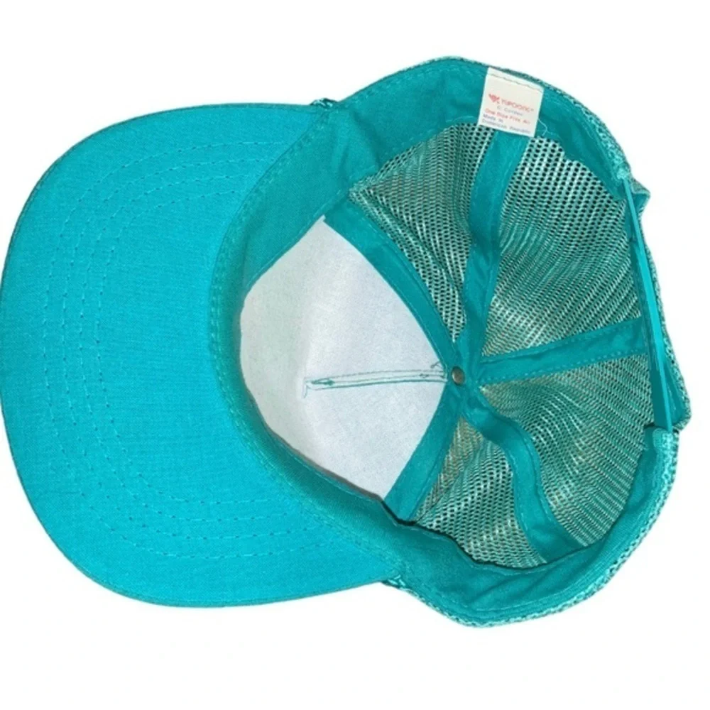 Vintage Branson Missouri Teal Green/Blue Trucker Hat One Size Fits All Retro - Picture 3 of 5